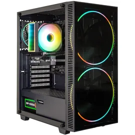 gamemax Gaming-PC Black Hole 7636 Ryzen 5 7500F 4,0 GHz 32 GB RAM 1 TB SSD RTX 5070 Ti Windows 11