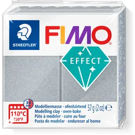 Staedtler FIMO Effect Modelliermasse silber-metallic 57 g