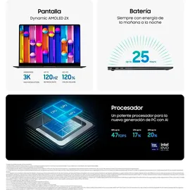 Samsung Galaxy Book5 Pro 14" Intel Core Ultra 5 226V 16 GB RAM 512 GB SSD Win11 Pro