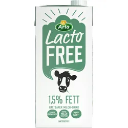 Arla LactoFREE Laktosefreie H-Milch 1,5% Fett 10 x 1 l (10 l)