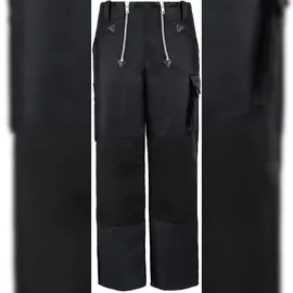 JOB-Kleidung JOB Zunfthose UNCOOL Doppel-Pilot Teflon Schwarz Baumwolle 46
