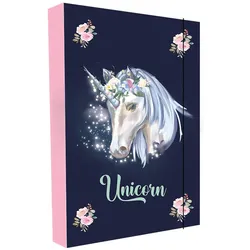 oxybag Heftbox A5 Unicorn Flower