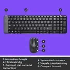 Logitech MK220 Wireless Combo UK Set 920-003168
