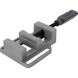 WOLFCRAFT Schraubstock Stahl 68 mm blau feststehend