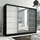 a&j möbelland gmbh Schiebetürenschrank AURELIA 1 200 x 215 x 59,5 cm Schwarz/Weiß