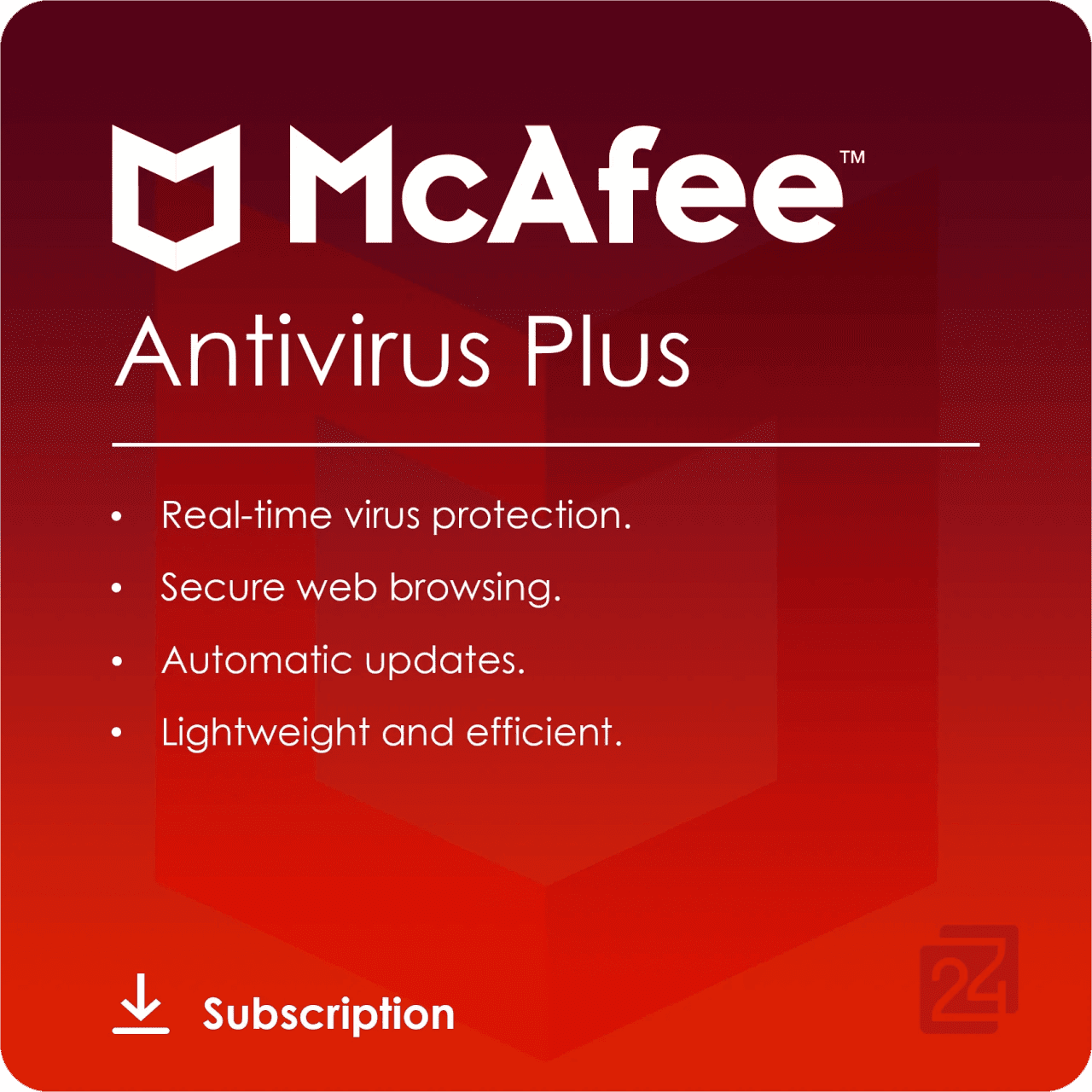 McAfee Antivirus Plus 2024