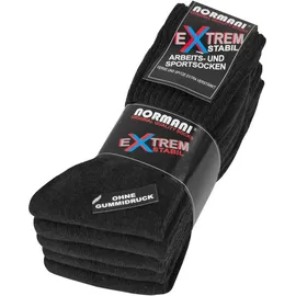 Normani Extrem Stabile Arbeits & Sportsocken 10 Paar Grau 39-42