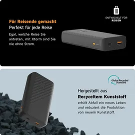 Xtorm Go2 USB-C / 1x USB-A weiß