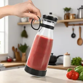 ideoon home Mobiler Smoothie Maker 300ml Standmixer