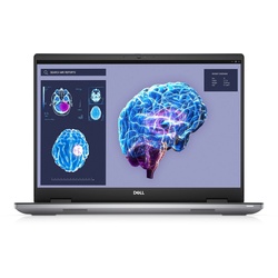 Dell PRECISION 7680 I7-13850HX 16GB Notebook (Intel Core i7 13. Gen i7-13850HX, NVIDIA GeForce RTX 2000, 512 GB SSD) grau