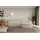 altdecor Eckcouch Cord 2-Sitzer Beige