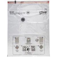 5five simply smart Vakuumbeutel in transparent | Komprimiertasche 80x60cm Air-flat - 5five