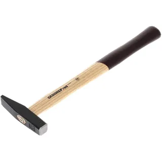 Gedore red Schlosserhammer 100 g Kopfgewicht, Hammer mit Eschenstiel, Werkzeug, geschmiedet, R92100004