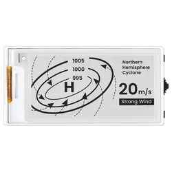 Elecrow CrowPanel E-Paper HMI Display, 2.13 Zoll, 122x250 Auflösung, ESP32-S3, SPI, Schwarz-Weiß