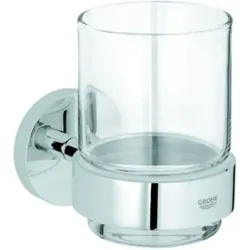 Grohe Glashalter Essentials verdeckte Befestigung, chrom