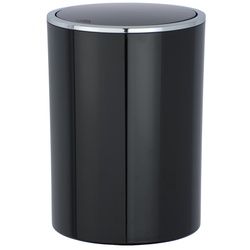 WENKO Schwingdeckeleimer Mod. Inca Grey Black 