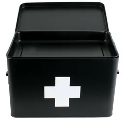 present time Medizin Box L CROSS - B/H ca. 18,00x20,00