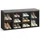 VASAGLE Schuhbank 104 x 30 x 48 cm schwarz