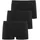 Jockey Slip Seamfree Boy Short 3P Schwarz XL
