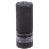 Steinhart Kerzen Raureif Stumpenkerze 200 x 78 mm anthrazit