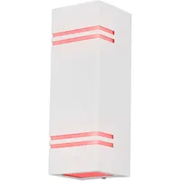 V-Tac Außenwandlampe dimmbar mit Fernbedienung Haustürleuchte Up Down Wandleuchte