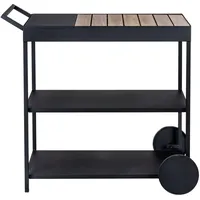 Wenko Servierwagen Miro Schwarz