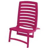 Fornor Strandstuhl Rio, klappbar, Fuchsia, 42 x 58 x 64 cm