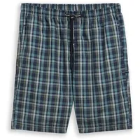 Tom Tailor Herren Boxershorts mit Karomuster, blau, Kariert, Gr. 54