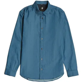 G-Star Clean Slim Langarmhemd Blau XXL