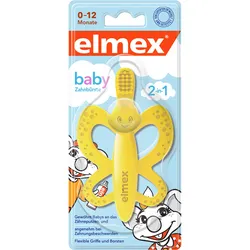 Elmex Baby Zahnbürste und Beißring 1 ST