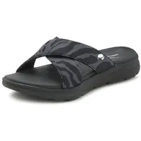 VENICE BEACH Badepantolette Damen schwarz / grau Gr.43