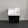 Villeroy & Boch Waschbeckenunterschrank 2 Auszüge 46 x 54,6 x 37,4 cm Black Oak