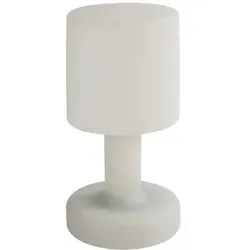 APS FINN Tischleuchte, H: 25 cm, Ø 12 cm, Zuverlässige Lampe mit besonders langer Akkulaufzeit, 1 Stück