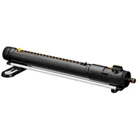 Fiskars Oszillierender Regner S-L für 300-500 m2 Schwarz/Orange