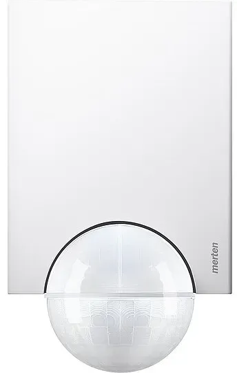 Bewegungsmelder Argus 220 Basic Merten, Aufputz, IP54, polarweiß - 151 x 93 x 71 mm