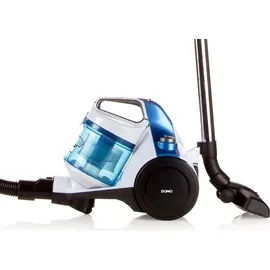 DOMO DO7286S Staubsauger ohne Beutel Weiß/Blau
