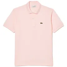 Lacoste Classic Fit Poloshirt mit Baumwollanteil, Rosa, M