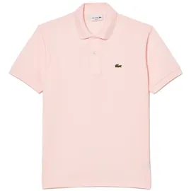 Lacoste Classic Fit Poloshirt mit Baumwollanteil, Rosa, M