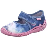 superfit Belinda Hausschuh, Blau Rosa 8050, 32