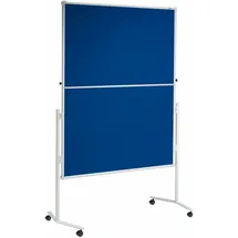 Maul Moderationswand professionell 120 x 150 cm blau