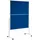 Maul Moderationswand professionell 120 x 150 cm blau