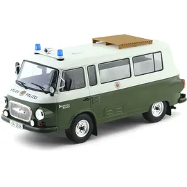 mcg models MCG18009 - Barkas B 1000 Kleinbus Volkspolizei grün/weiß 1:18