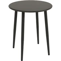 DEGAMO Bistrotisch DENVER 60cm rund, Metall anthrazit