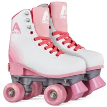 Apollo Rollschuhe Kinder | Classic Roller Retro | in Blossom | Rosa | Gr.: 35-38