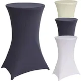 Baumarktplus Stehtischhusse 60 cm Farbe nach Auswahl Husse Partytisch Bistrotisch Tischdecke Decke