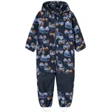 NAME IT Alfa08 Softshell Aop1 Mini Overall Dark Sapphire / Truck Car 24 Monate
