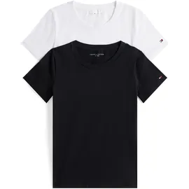 Tommy Hilfiger T-Shirt Rundhalsausschnitt Weiß S (36)