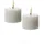 uYuni LED Mini Kerzen Thea D: 5,8 cm 2 St. weiß
