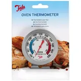 Tala Kühlschrank- und Gefrierschrank-Thermometer, 5,1 cm breit, leicht ablesbares Zifferblatt, Celsius und Fahrenheit-Markierungen, metallisches Silber