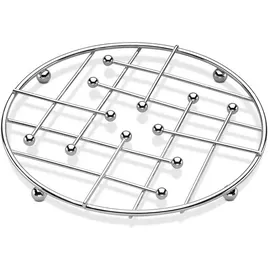 JUSTINUS Topfuntersetzer 22 x 1,5 cm Silber